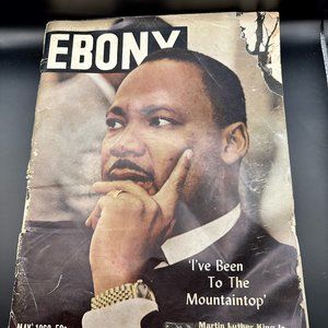 Ebony Magazine May 1968 Martin Luther King Jr. / The Jimi Hendrix Experience